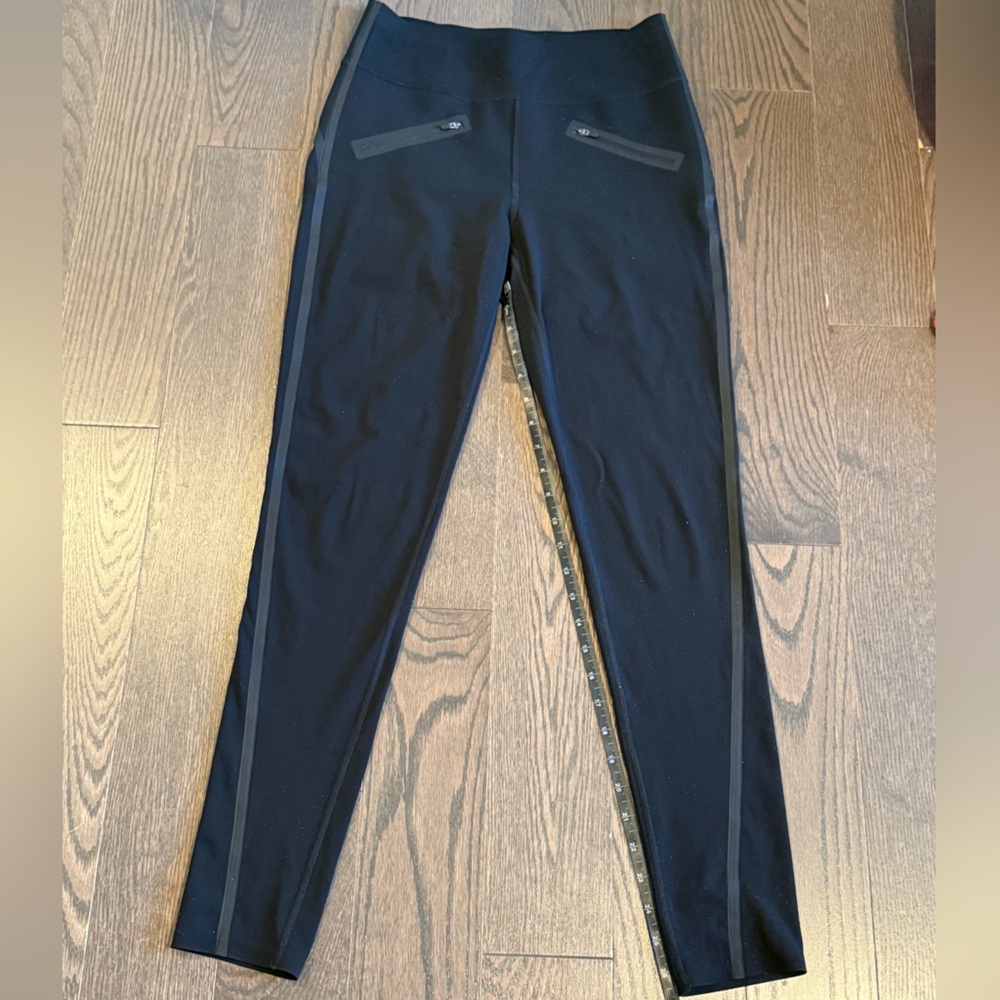 Spanx Tuxedo Style Leggings Black Pants